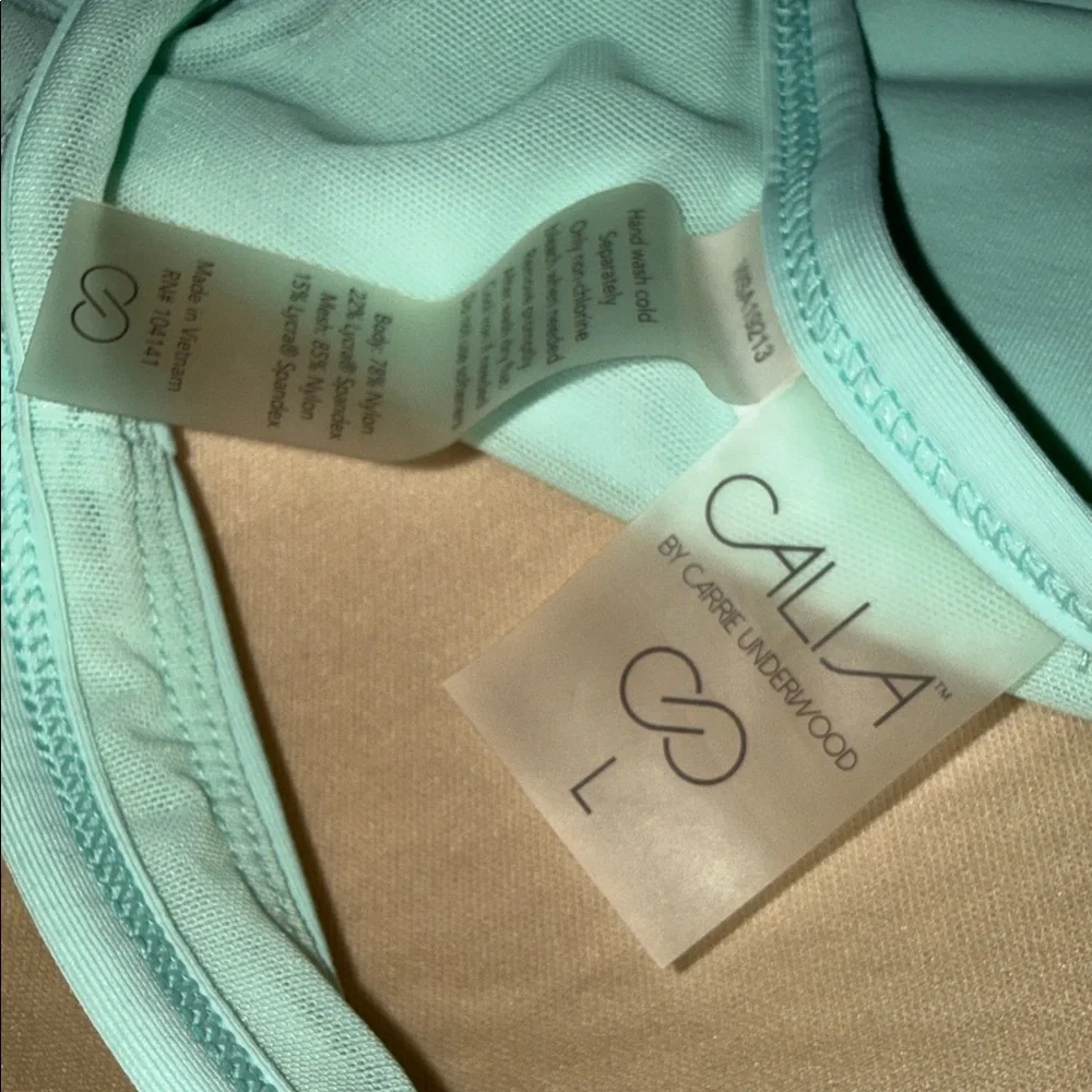 CALIA by Carrie Underwood Light Green Bikini Set - Picture 5 of 5
